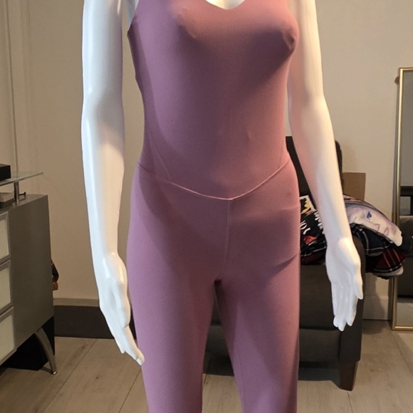Lululemon Athletica Mauve Jumpsuit - Picture 1 of 7